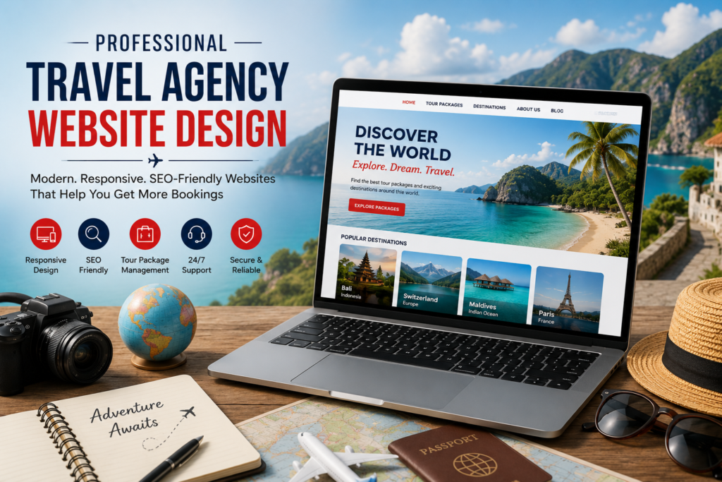 SEO-Friendly Travel Agency Website Design Services in Amritsar